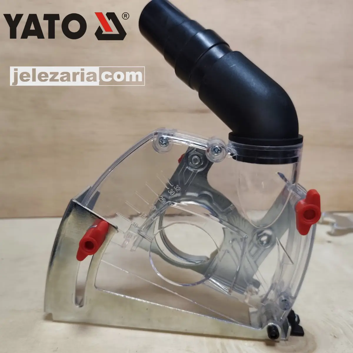 Прахоуловител за ъглошлайф YATO, ф115 ф125мм 82992