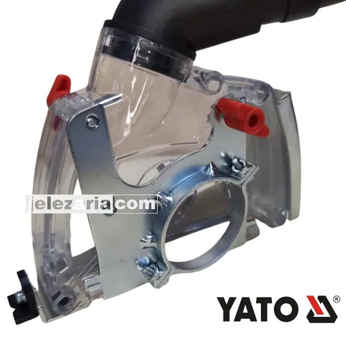 Прахоуловител за ъглошлайф YATO, ф115 ф125мм
