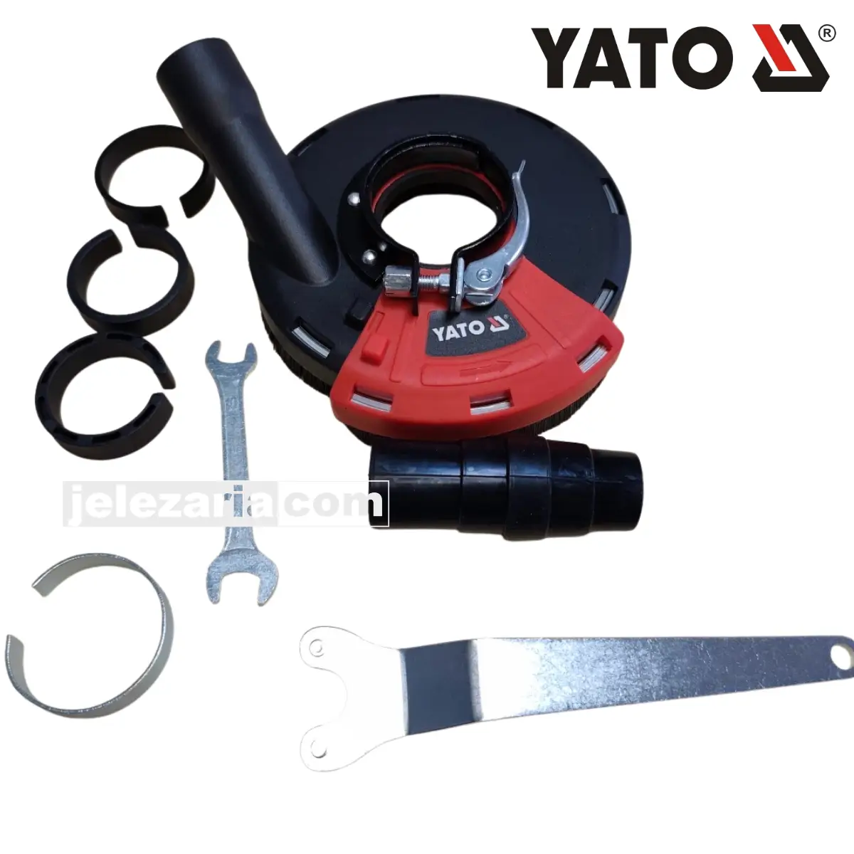 Прахоуловител за ъглошлайф YATO, ф115 ф125мм 82994