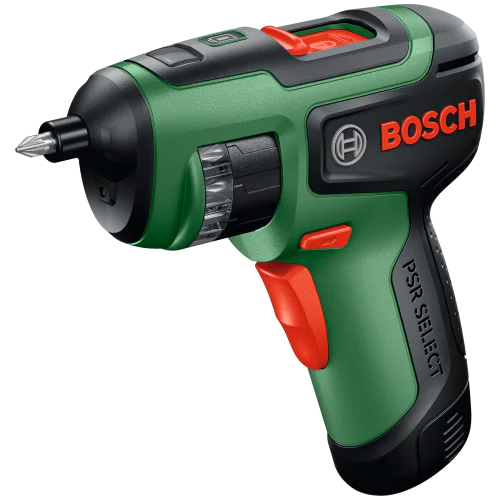 Акумулаторен винтоверт Bosch PSR Select, 4V, с 12 вградени бита