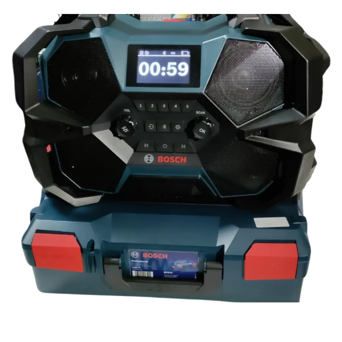 Радио Bosch GPB 18VH-6 SRC, 2 x батерия 1,5 V 06014A6200