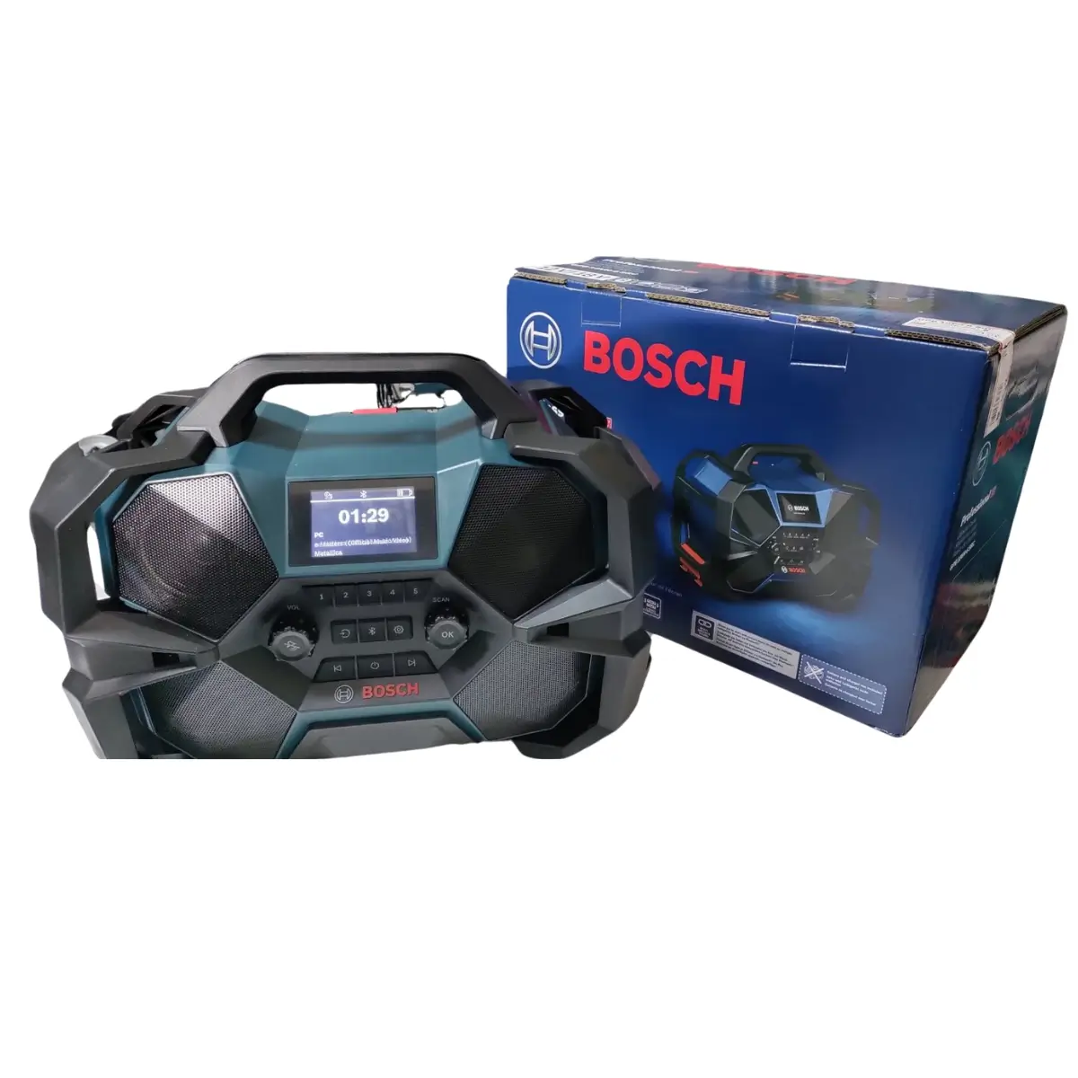 Радио Bosch GPB 18VH-6 SRC, 2 x батерия 1,5 V 06014A6200
