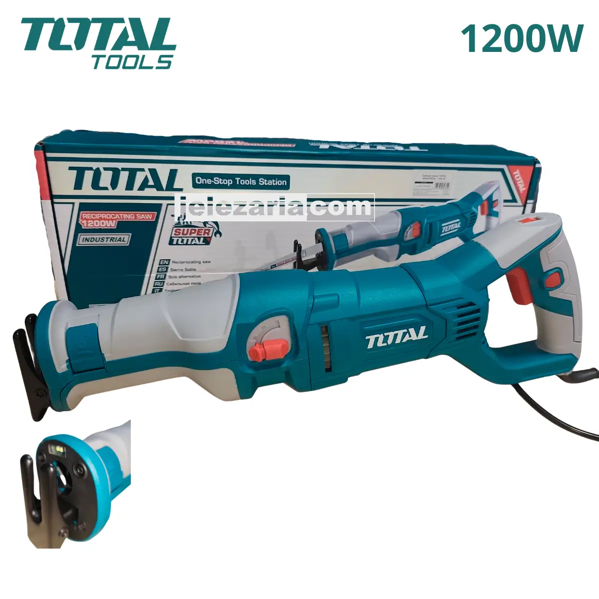 Саблен трион TOTAL INDUSTRIAL, 1200 W