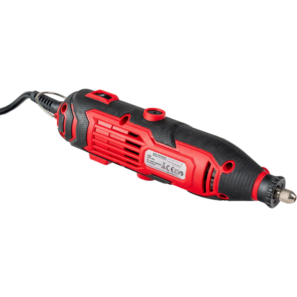 Шлифовалка Raider RD-MG10, 160W, регулиране на оборотите, жило, 189 аксесоара 044110