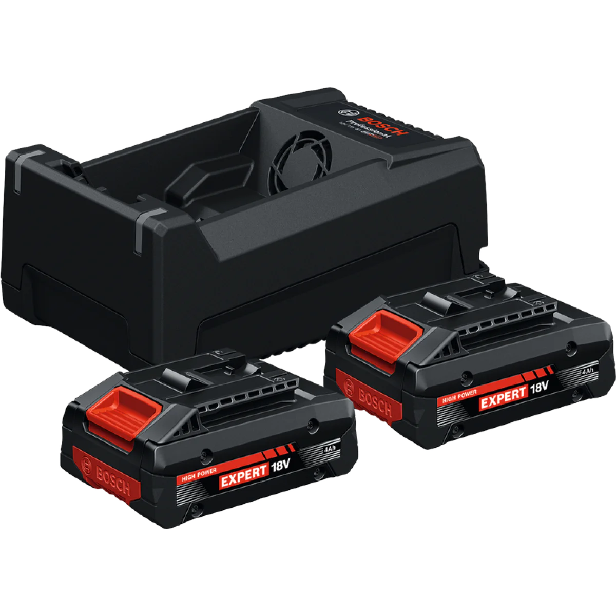 Bosch EXPERT комплект 2 x EXBA18V-40 + зарядно GAL 12V/18V-80 1600A0373J