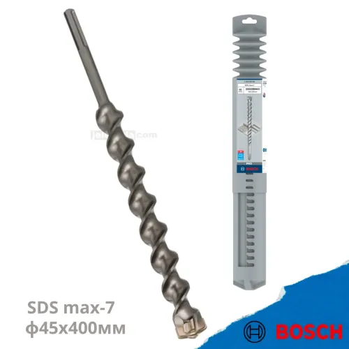 Свредло за перфоратор Bosch SDS max-7, ф45 x 400 x 520 mm