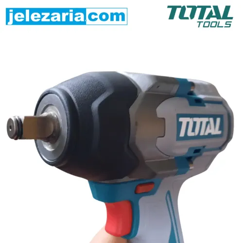 Акумулаторен ударен безчетков гайковерт TOTAL INDUSTRIAL, 20 V Акумулаторен ударен безчетков гайковерт TOTAL INDUSTRIAL, 20 V