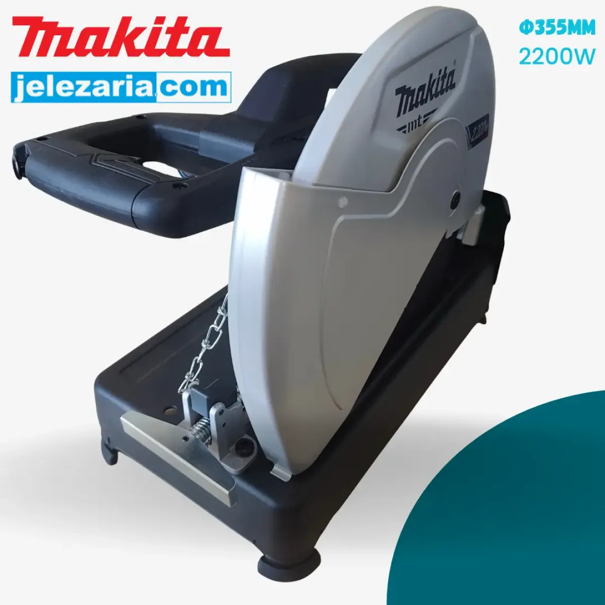 Циркуляр за метал Makita MT M2402B, 2200 W, 355 мм
