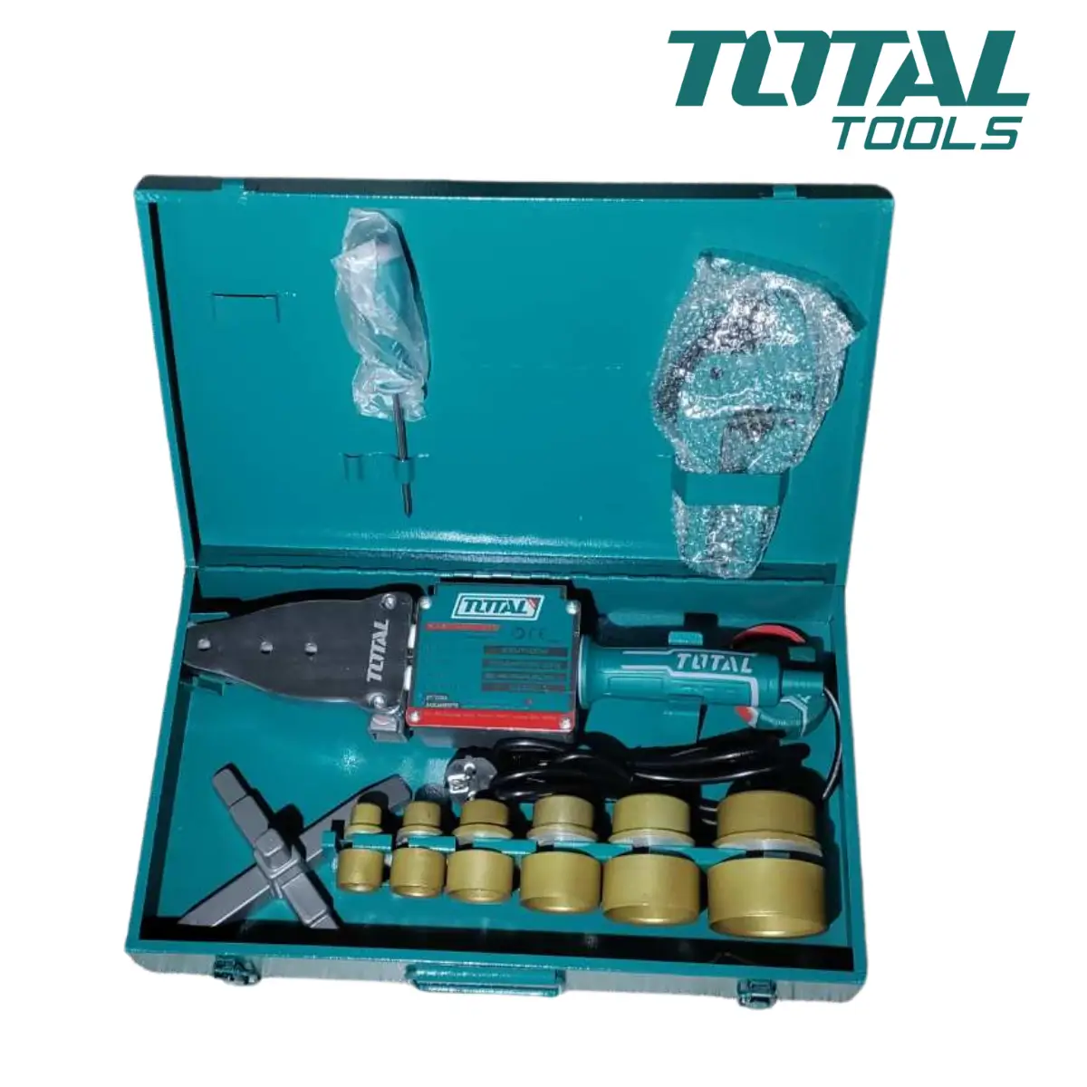 Поялник за полипропилен TOTAL Industrial, Ф 20 - 63 мм, 800 / 1500 W TT328151