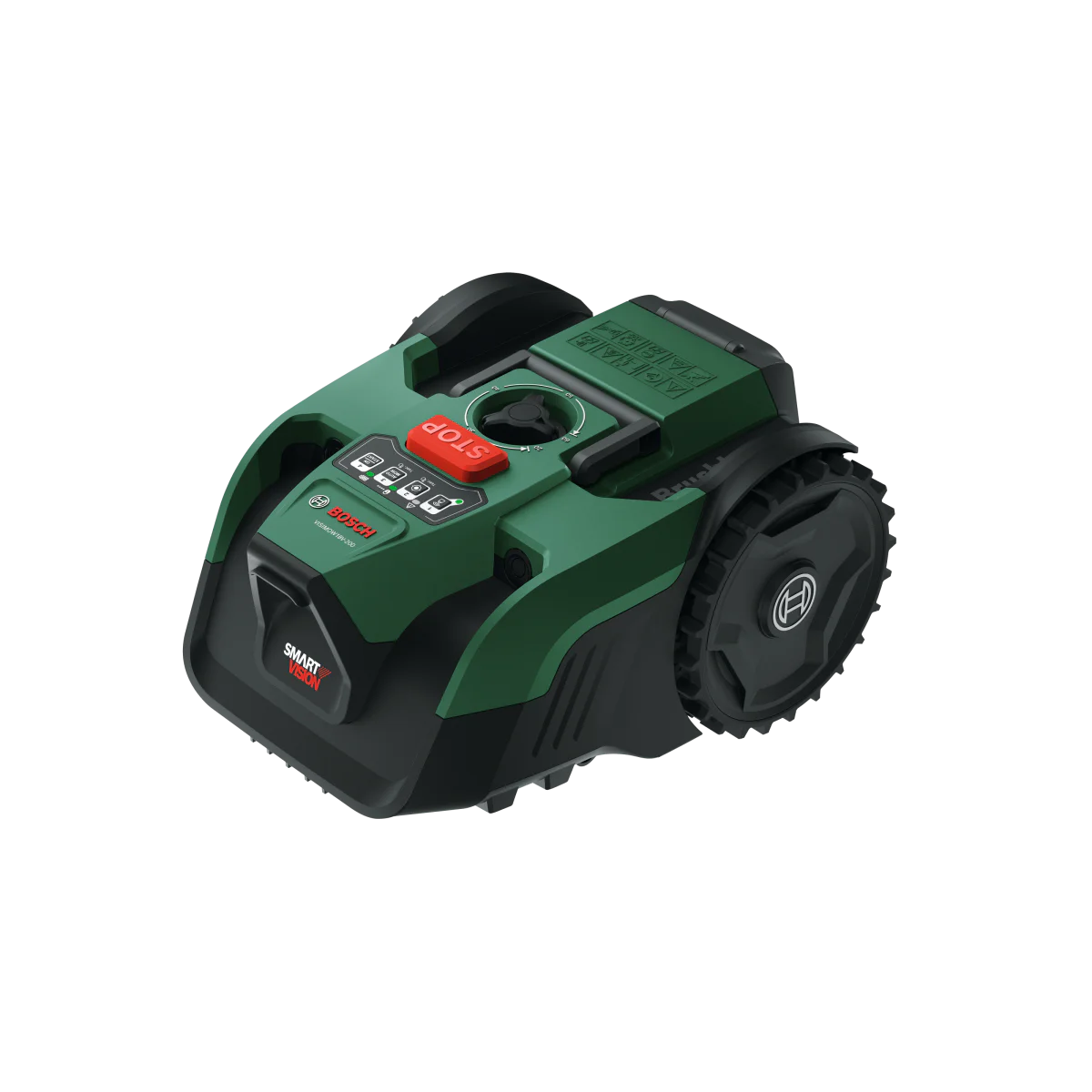 Косачка робот Bosch VISIMOW18V-200, 200 кв.м, 18 см, с батерия 18V-5Ah и зарядно 06008E1100