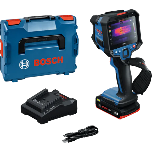 Термокамера Bosch GTC 18V-600-16C, 18V, комплект с батерия и L-Boxx