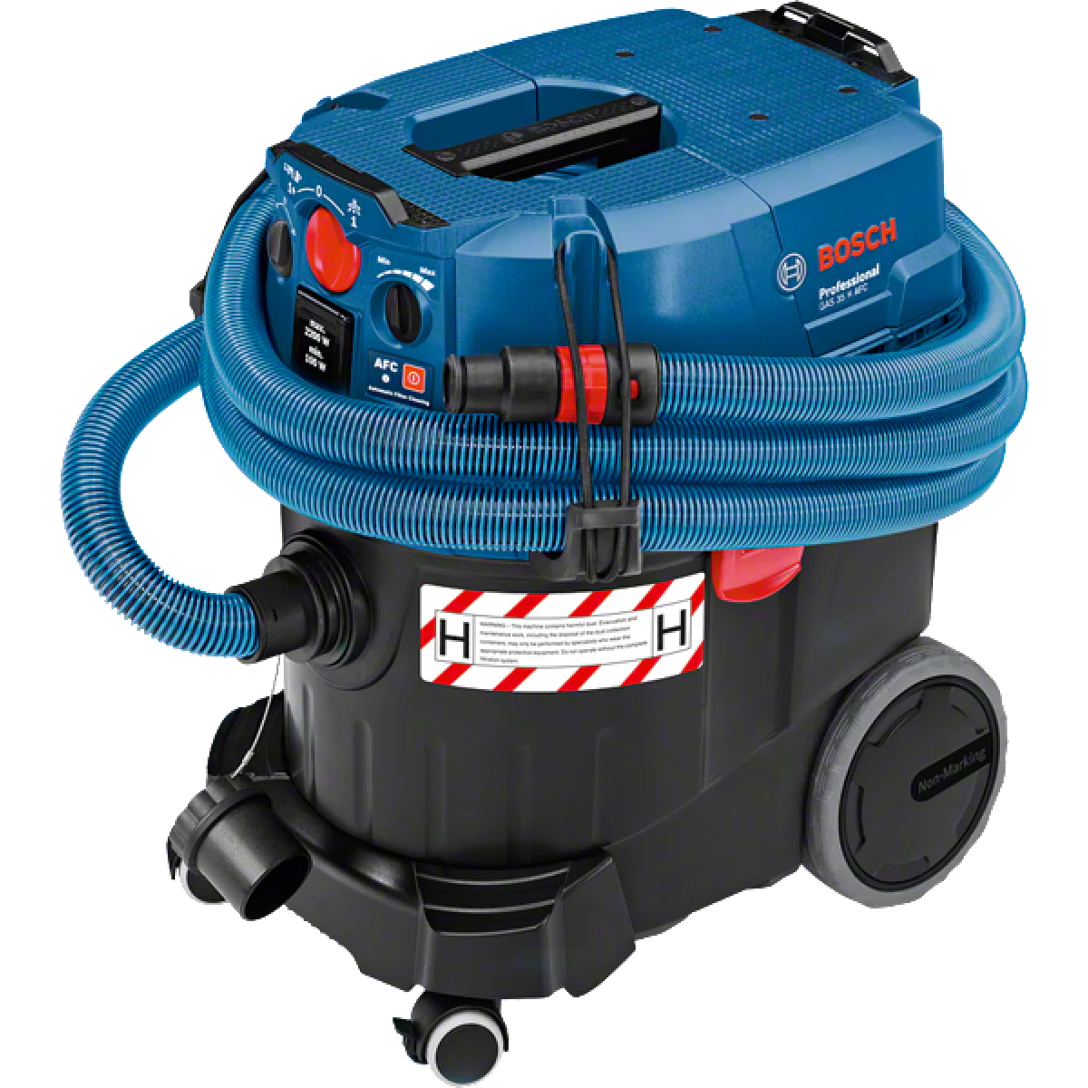 Прахосмукачка Bosch GAS 35 H AFC, клас H, 35л, автоматично почистване 06019C3600