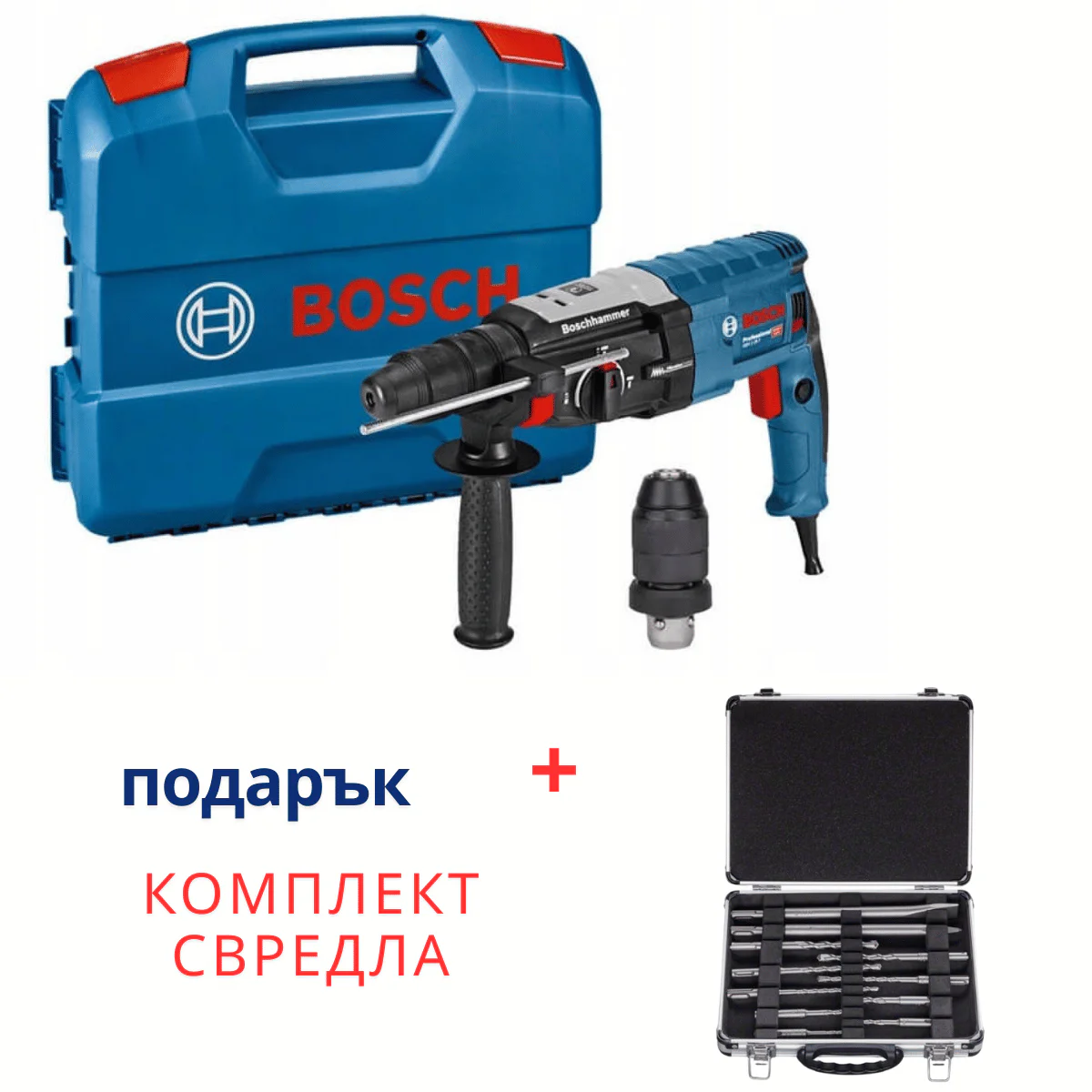 Перфоратор със SDS plus BOSCH GBH 2-28 F 0611267600