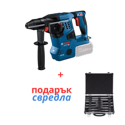 Акумулаторен перфоратор Bosch GBH 18V-28 C - 3.3 J, без батерия Акумулаторен перфоратор Bosch GBH 18V-28 C - 3.3 J, без батерия
