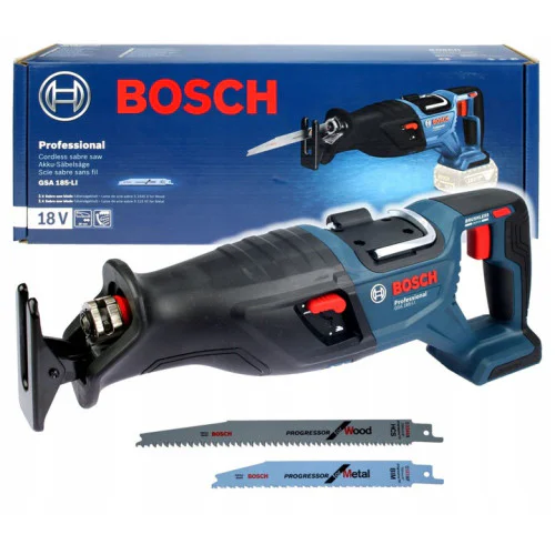 Акумулаторен саблен трион Bosch GSA 185-LI без батерия