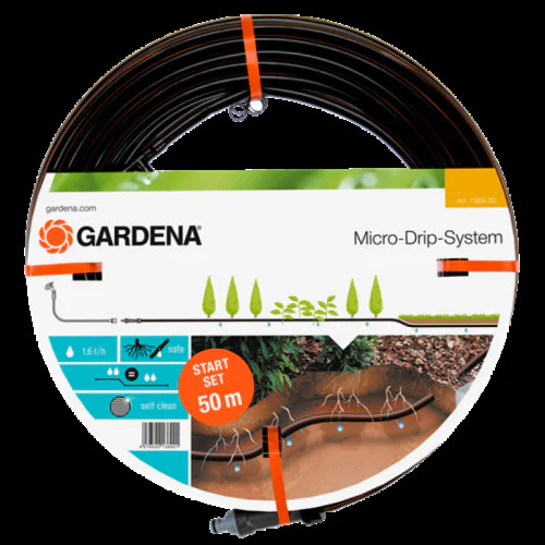 Тръба за капково напояване под и над земята 13.7 мм  GARDENA
