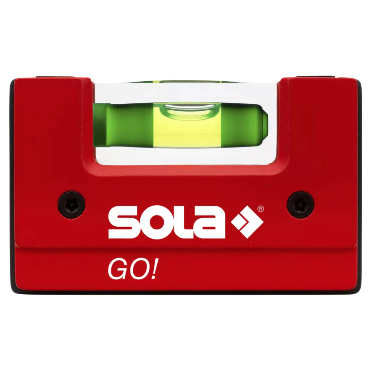 Нивелир  мини магнитен с клипс 75 мм, 0.75 мм/м, Go! magnetic - Sola Go! 01621201