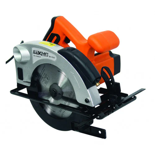 Циркуляр ръчен Baukraft BK-CS23  ø185mm 1200W лазер 