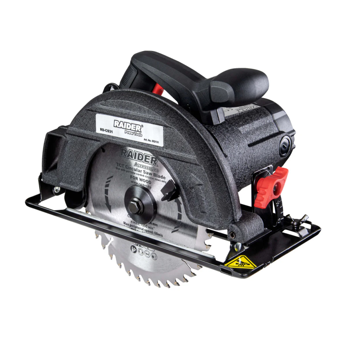 Ръчен циркуляр Raider RD-CS31, 1300 W, 185 мм 052131