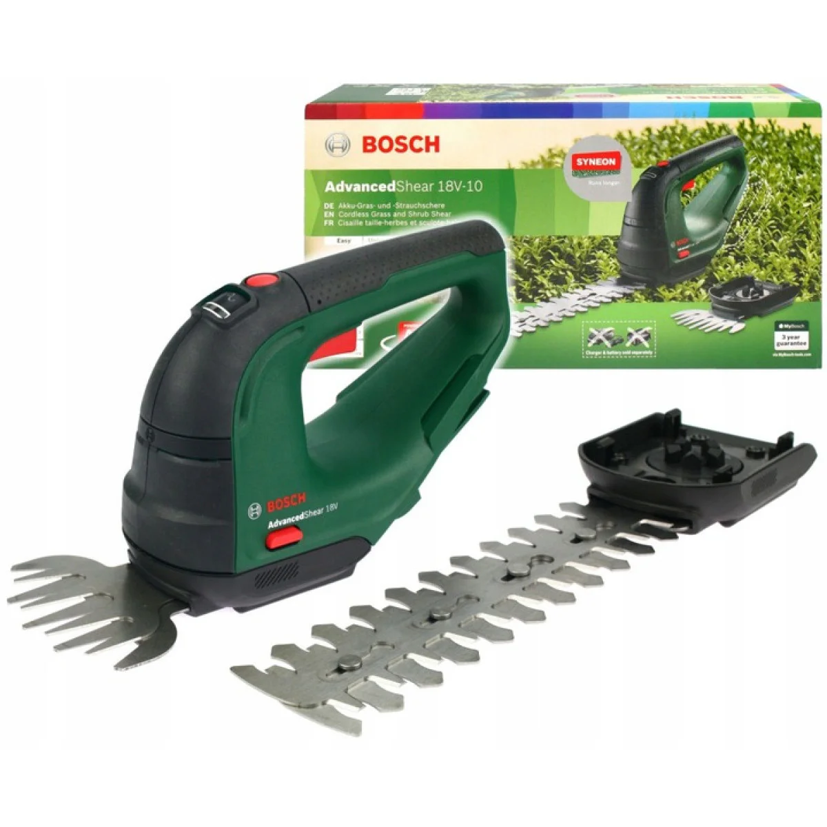 Акумулаторна ножица храсти и за трева Bosch AdvancedShear 18V-10 без батерия 0600857001