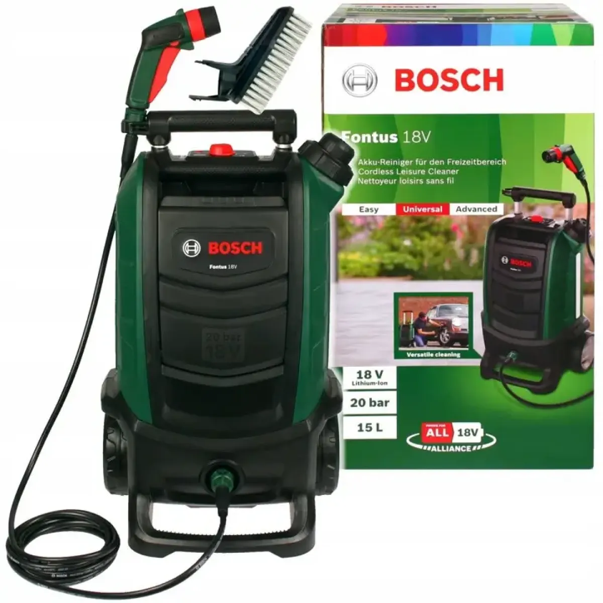 Акумулаторна Водоструйка Bosch Fontus -соло 06008B6102 Акумулаторна Водоструйка Bosch Fontus -соло 06008B6102