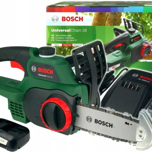 Акумулаторен верижен трион Bosch UniversalChain 18 с батерия 2,5Ah Акумулаторен верижен трион Bosch UniversalChain 18 с батерия 2,5Ah