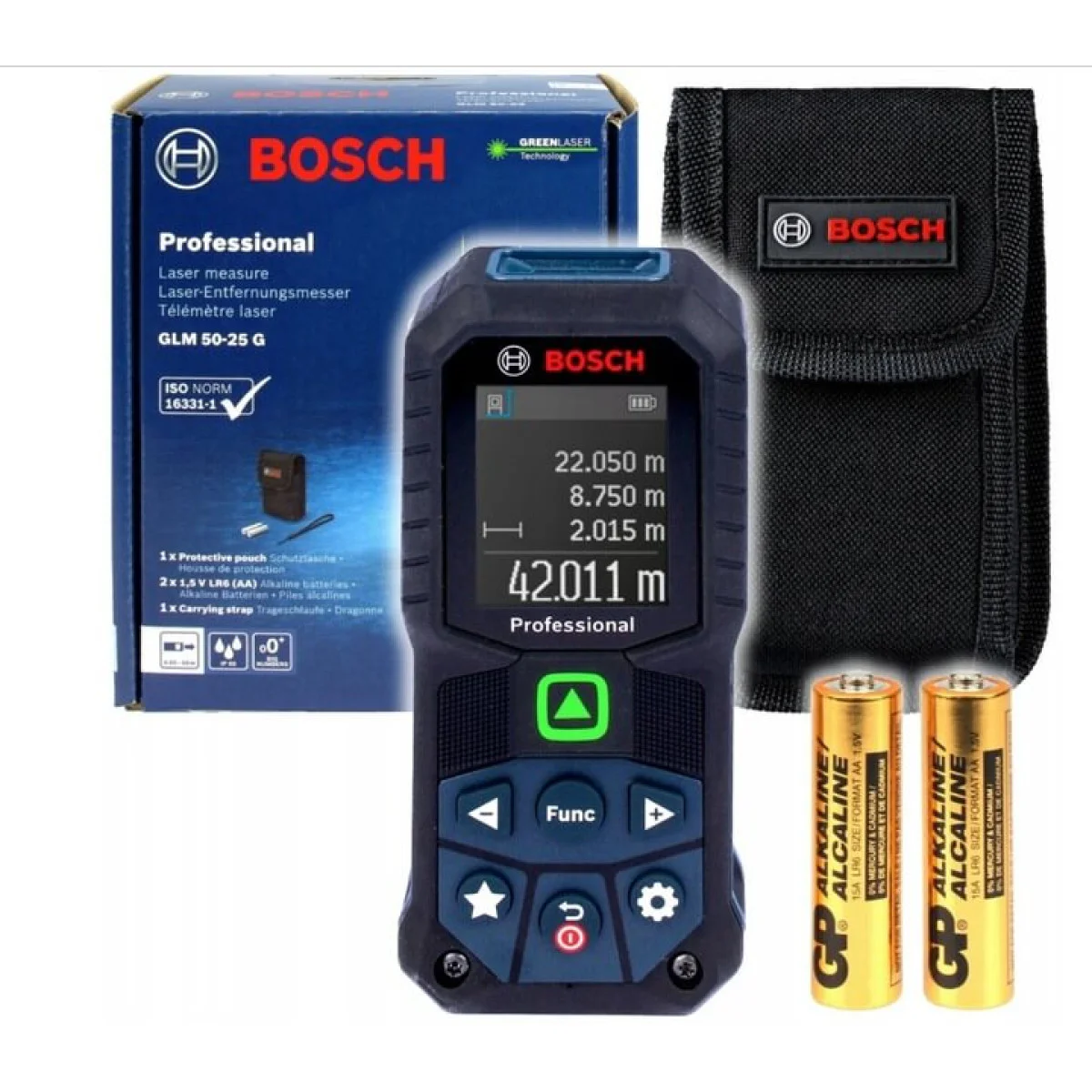 Лазерна ролетка Bosch GLM 50-25 G 0601072V00 Лазерна ролетка Bosch GLM 50-25 G 0601072V00