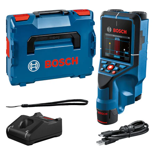 Детектор скенер за стени , Bosch D-tect 200 C, 12V Li-Ion батерия, L-Boxx  Детектор скенер за стени , Bosch D-tect 200 C, 12V Li-Ion батерия, L-Boxx