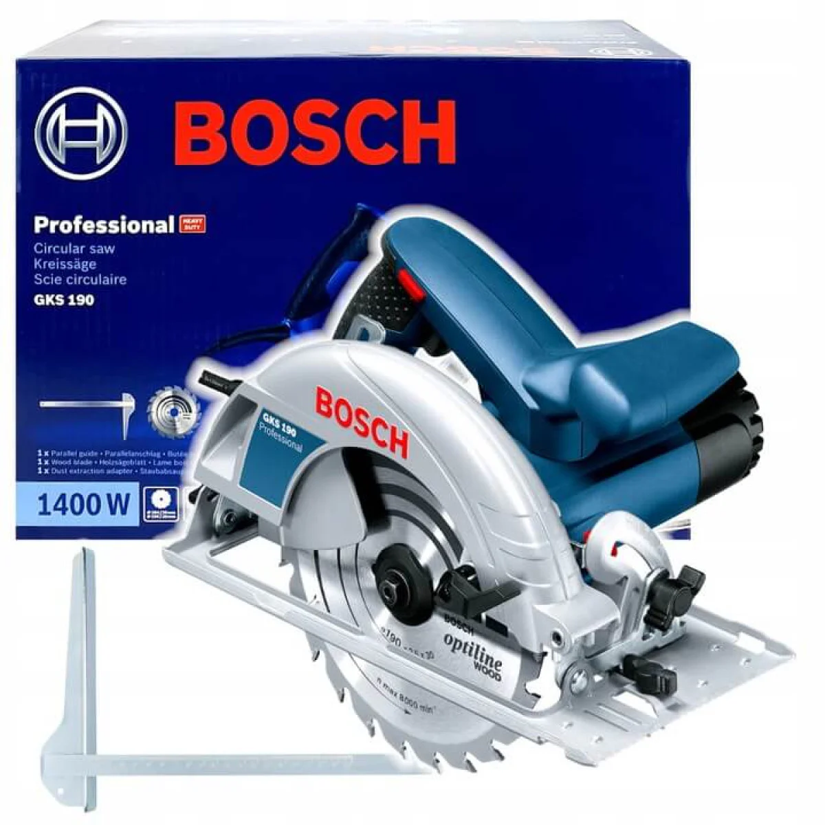 Ръчен циркуляр BOSCH GKS 190 0601623000 Ръчен циркуляр BOSCH GKS 190 0601623000