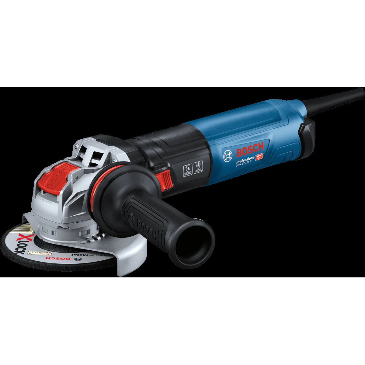 Ъглошлайф с X-LOCK Bosch GWX 17-125 S, 1700W, Ø125 mm 06017D2300