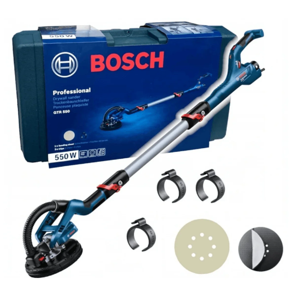 Шлайфмашина за сухо строителство Bosch GTR 550 06017D4020 Шлайфмашина за сухо строителство Bosch GTR 550 06017D4020
