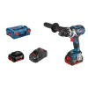 Акумулаторен винтоверт  GSR 18V-85 C + 2 батерии GBA 18V 5.0Ah 06019G0100