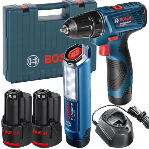 Акумулаторен винтоверт Bosch  GSR 120-LI + GLI 12V-300  Акумулаторен винтоверт Bosch  GSR 120-LI + GLI 12V-300