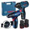 Акумулаторен комплект Bosch GDR 120-LI + GSR 120 LI Куфар