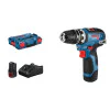 Акумулаторен винтоверт Bosch GSR 12V-35 FC - 2 x 3,0Ah, приставка патронник, L-Boxx 06019H3001 Акумулаторен винтоверт Bosch GSR 12V-35 FC - 2 x 3,0Ah, приставка патронник, L-Boxx 06019H3001