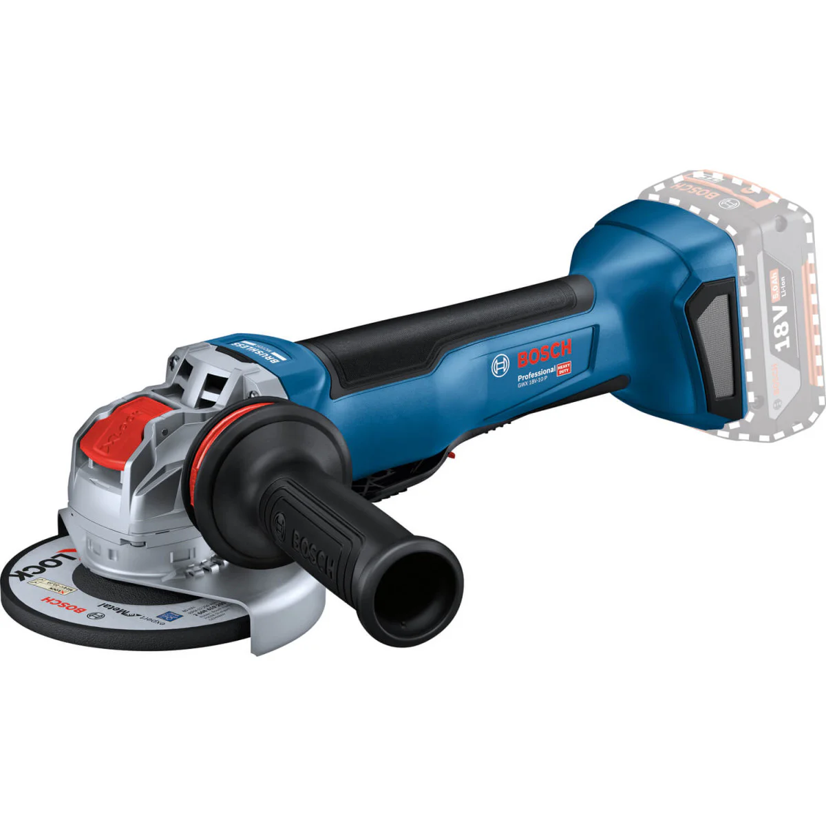 Акумулаторен ъглошлайф с X-LOCK Bosch GWX 18V-10 P без батерия и зарядно 06019J4200 Акумулаторен ъглошлайф с X-LOCK Bosch GWX 18V-10 P без батерия и зарядно 06019J4200