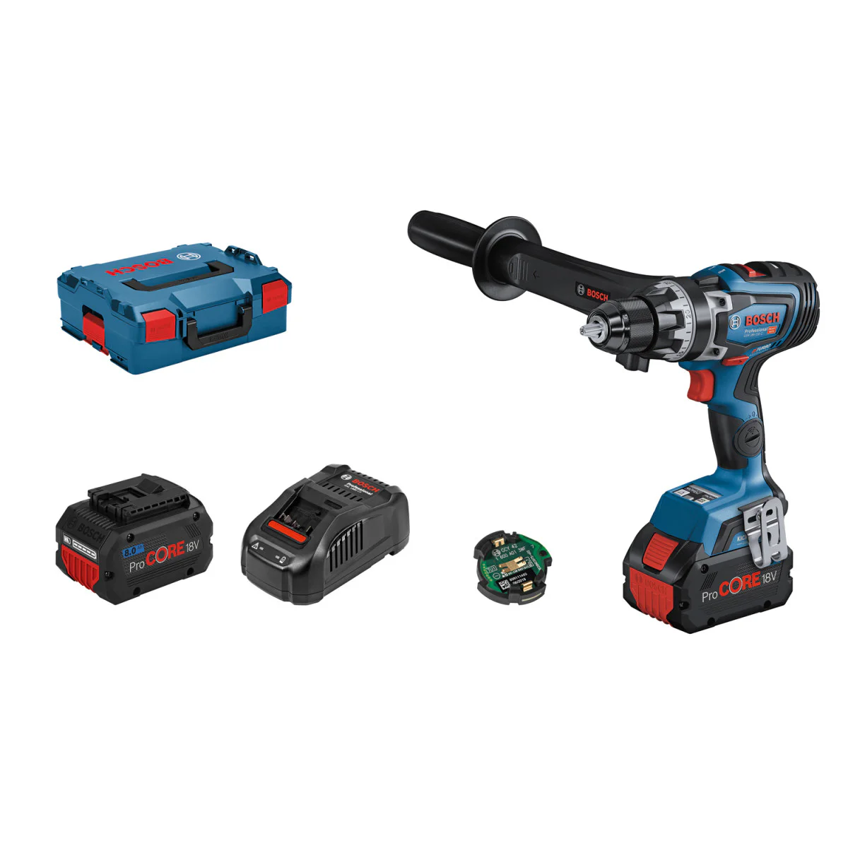Акумулаторен винтоверт Bosch GSR 18V-150 2 батерии x 8,0Ah ProCORE, L-Boxx 06019J5005
