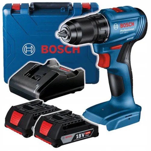 Акумулаторен винтоверт Bosch GSR 185-LI  2 бр x 2,0 Ah 18V Акумулаторен винтоверт Bosch GSR 185-LI  2 бр x 2,0 Ah 18V