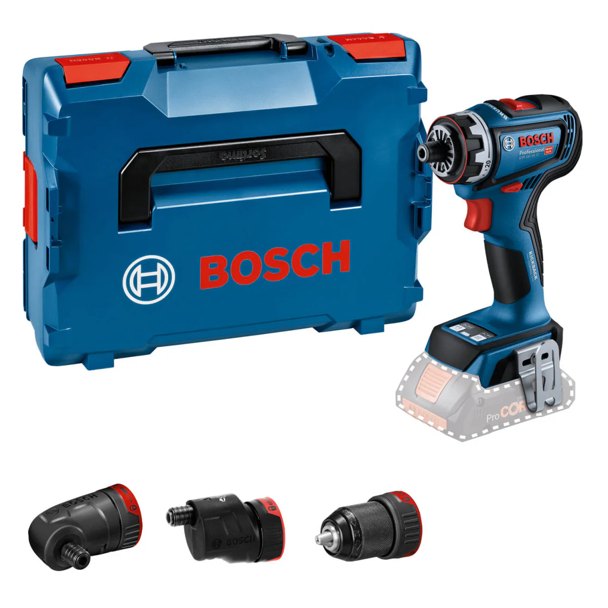 Акумулаторен винтоверт GSR 18V-90 FC в L-BOXX 136 без батерия и зарядно 06019K6203 Акумулаторен винтоверт GSR 18V-90 FC в L-BOXX 136 без батерия и зарядно 06019K6203