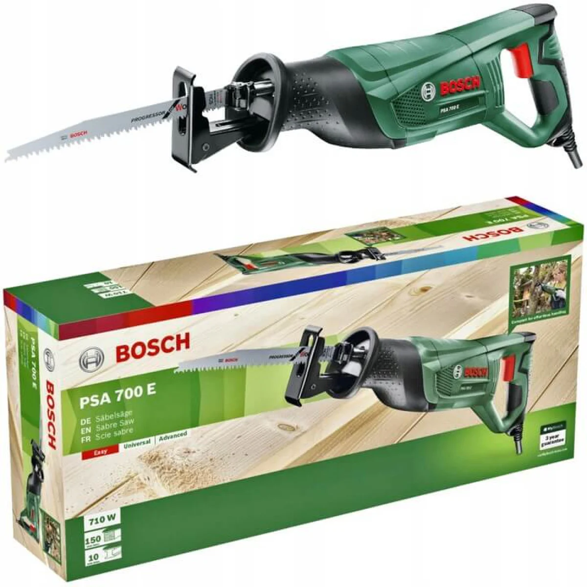 Прав прободен трион Bosch PSA 700 E 06033A7020 Прав прободен трион Bosch PSA 700 E 06033A7020