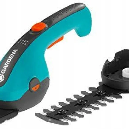 Акумулаторна ножица за трева GARDENA ClassicCut Li + 2 ножа и USB кабел