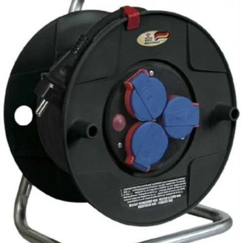 ΑΚ240 Макара 3-конт. IP44  20 m Гумиран кабел 3G2.5 ,   brennenstuhl 