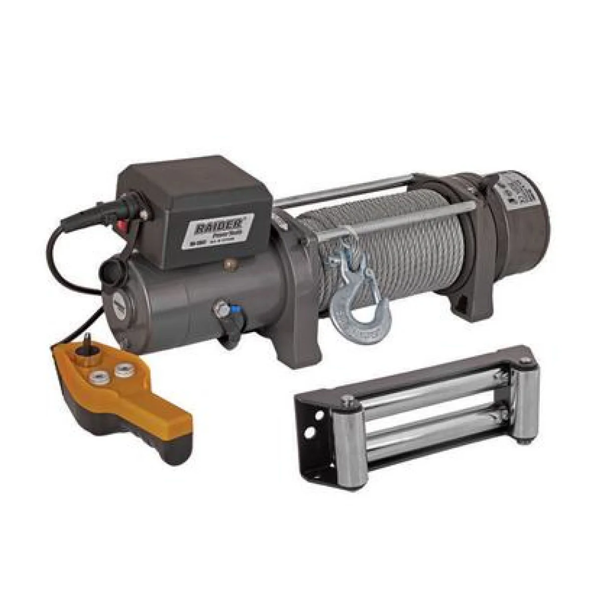 Автолебедка 12V 3628kg (8000 lbs) 3.4 kW с въже Ø8mm 29m RD-EW07 121608 Автолебедка 12V 3628kg (8000 lbs) 3.4 kW с въже Ø8mm 29m RD-EW07 121608