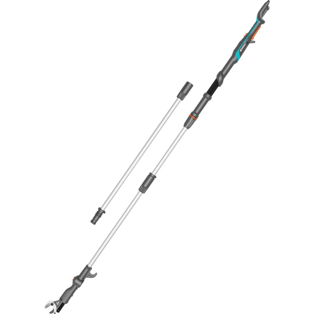 Акумулаторна телескопична ножица за клони GARDENA HighCut 360/18V P4A, 18 V, 28 мм, без батерия и зарядно 14776-55