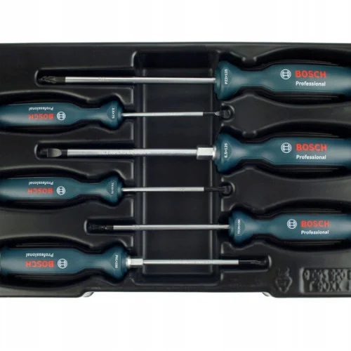 Комплект отвертки Bosch 6 части SL/PH/PZ/TX Комплект отвертки Bosch 6 части SL/PH/PZ/TX