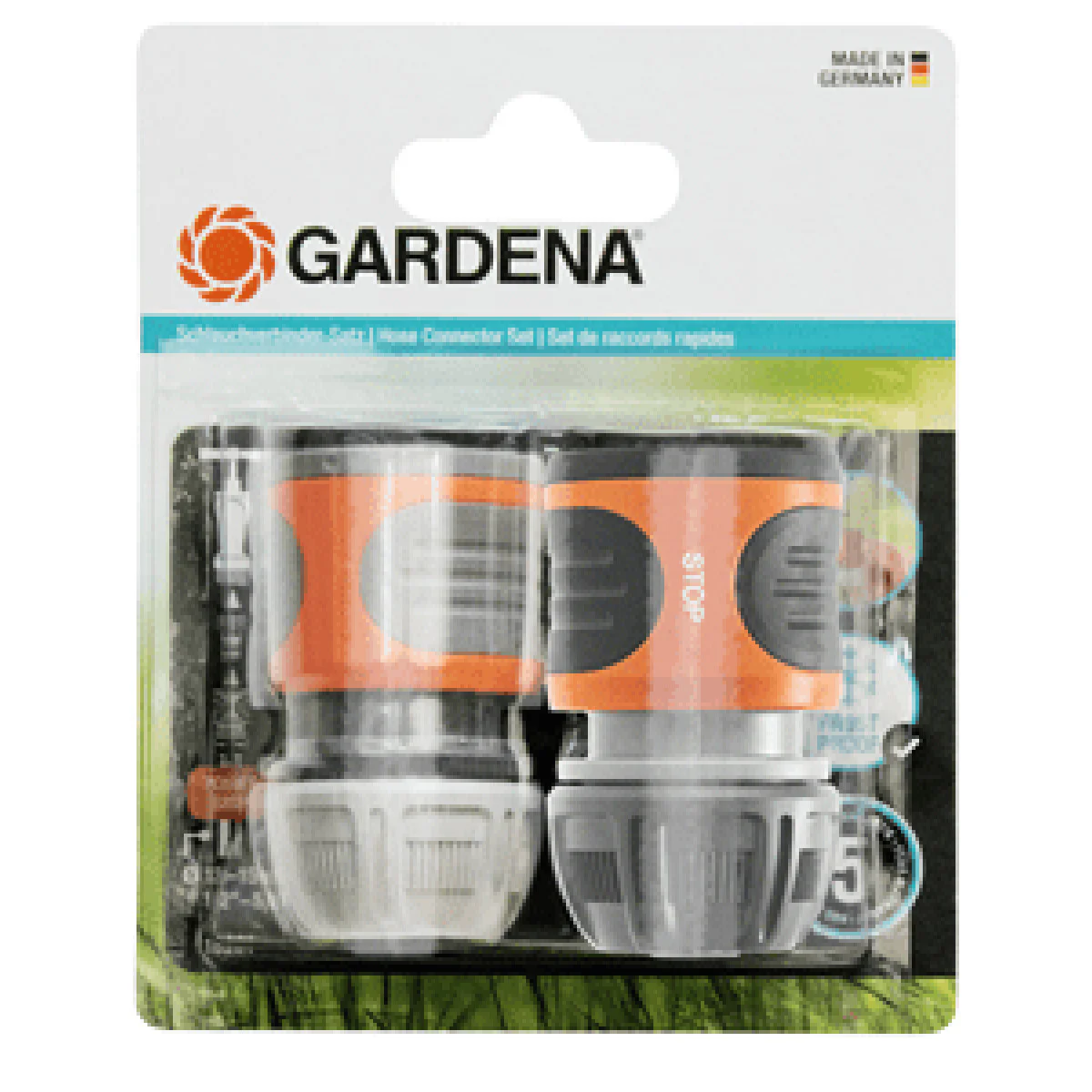 Комплект конектори за маркучи GARDENA 1/2 и 5/8 18279-34 Комплект конектори за маркучи GARDENA 1/2 и 5/8 18279-34