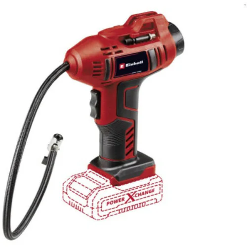 Акумулаторен компресор Einhell CE-CC 18 Li-Solo, 18 V, без батерия и зарядно Акумулаторен компресор Einhell CE-CC 18 Li-Solo, 18 V, без батерия и зарядно