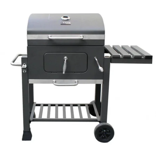 Скара на дървени въглища с капак Inova Deluxe BBQ KAISER