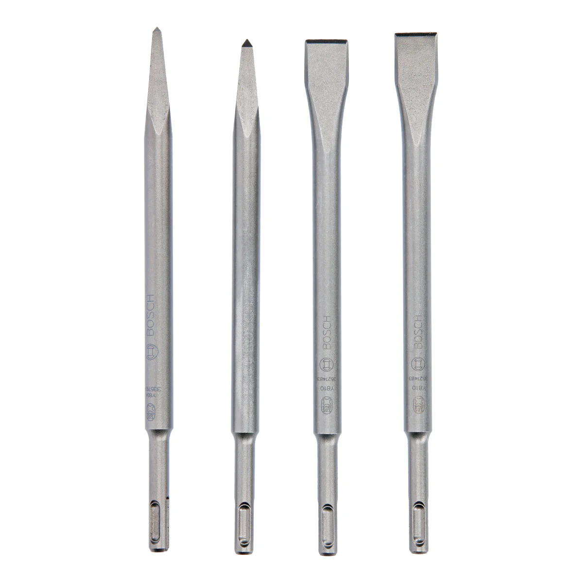 Комплект секачи  Bosch SDS plus ,4 части 2607017516