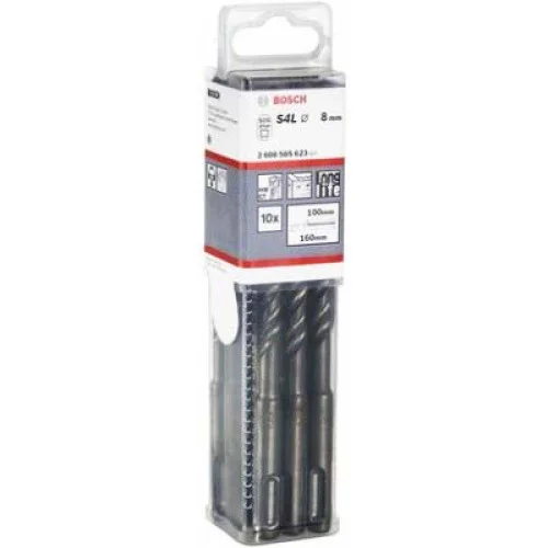  Свредло за бетон ф 10.00/ 260/ 200 мм,10 бр.,   Bosch SDS-plus-5,  2 608 585 628